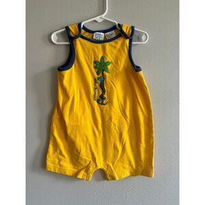 Simply basic boys snake romper 24M